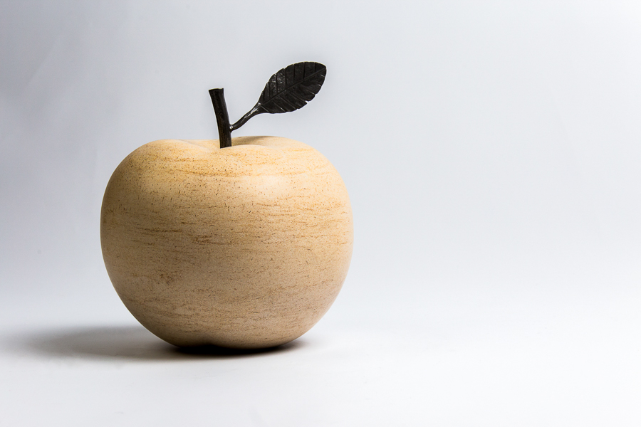 Andi Feldman apple Sculpture 