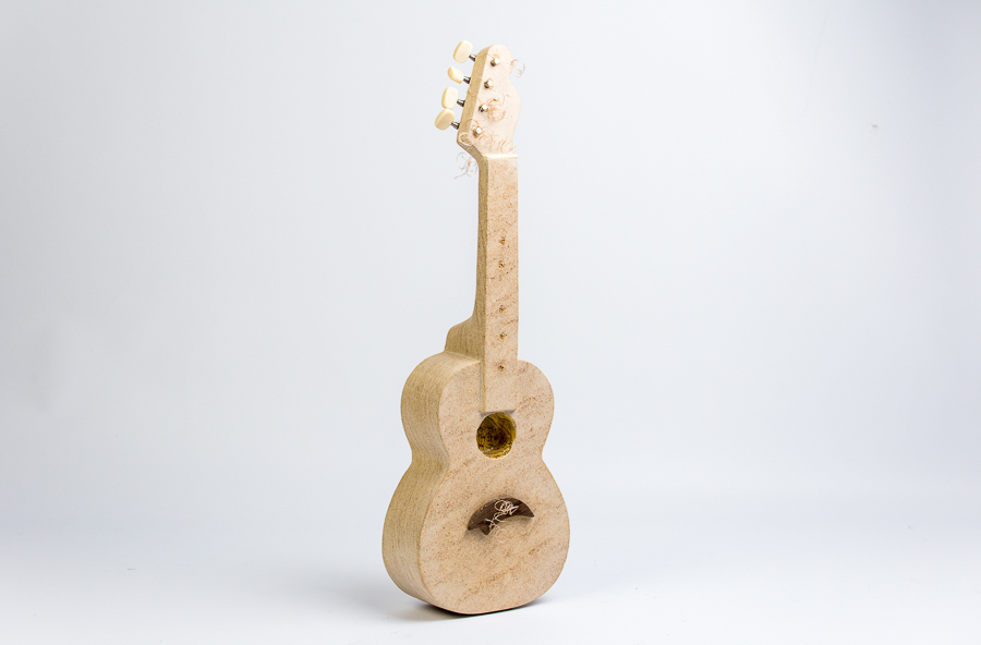 Ukulele sculpture