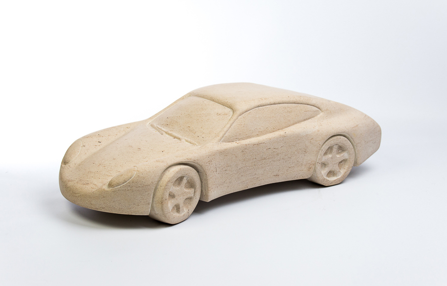 Sports Car sculpture